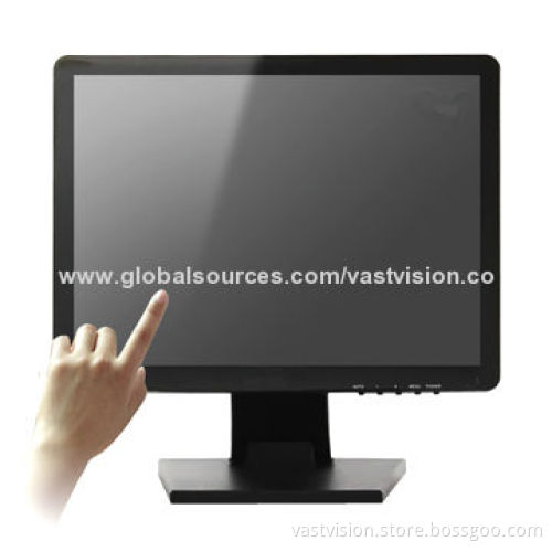 15-inch Touch Panel POS Monitors with 1,024 x 768 Pixels